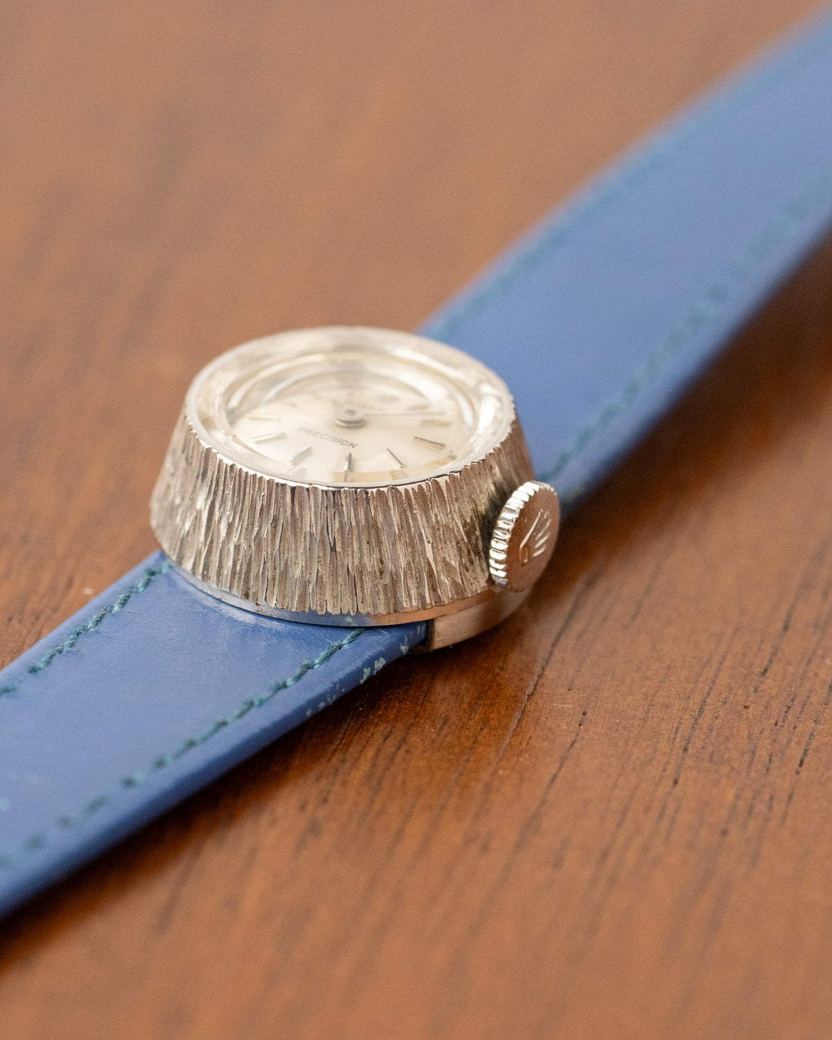 Rolex Chameleon 18k white gold circular engraved case – photo 5