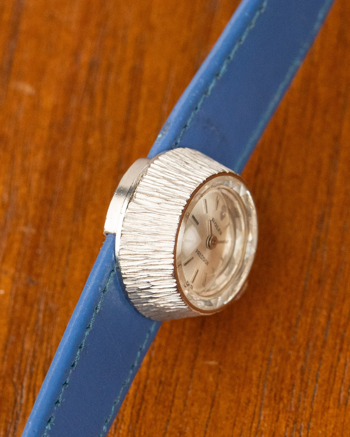Rolex Chameleon 18k white gold circular engraved case – photo 6