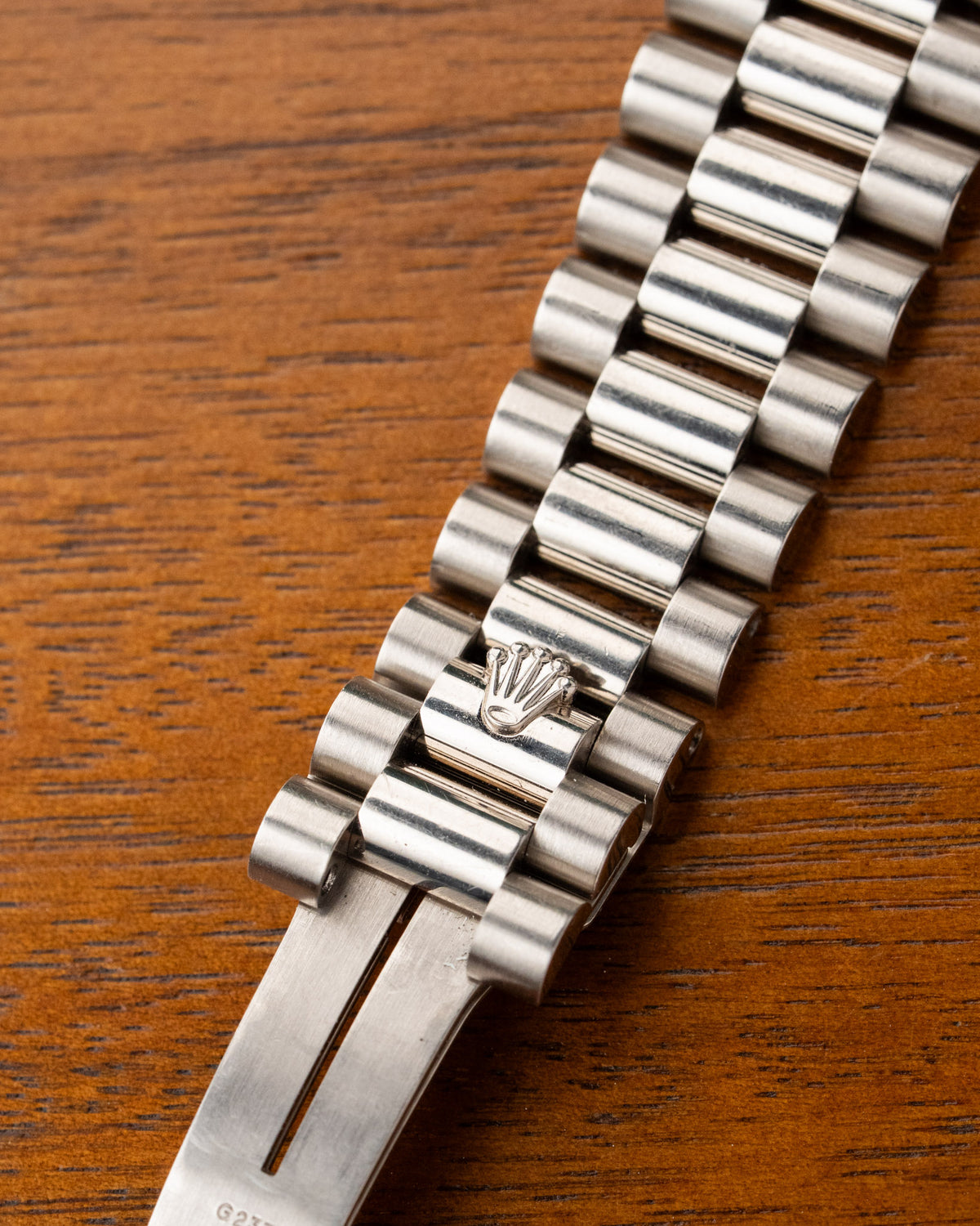 Rolex Day-Date 118239 18k white gold diamond silver dial President bracelet – photo 6