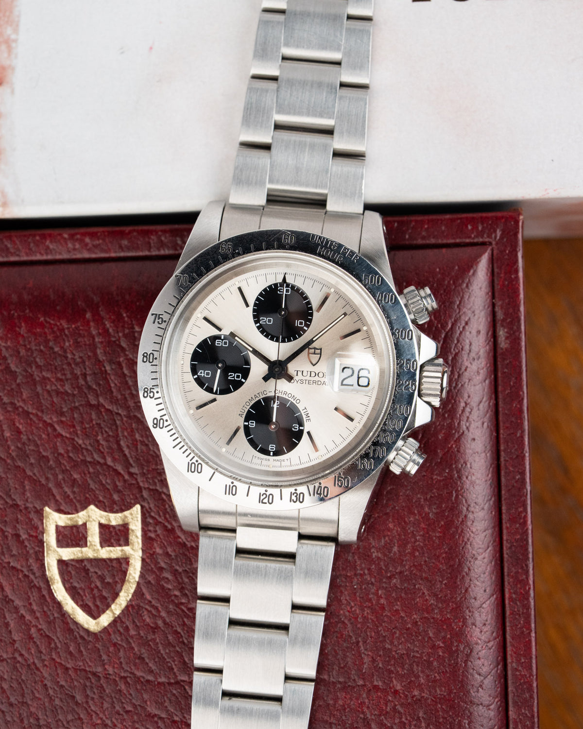 Tudor Oysterdate Big Block Chronograph 79180 Full Set 1994