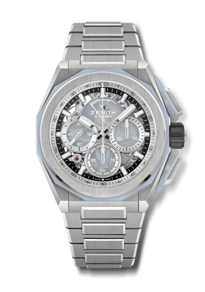 DEFY Extreme Glacier on brushed Titanium bracelet