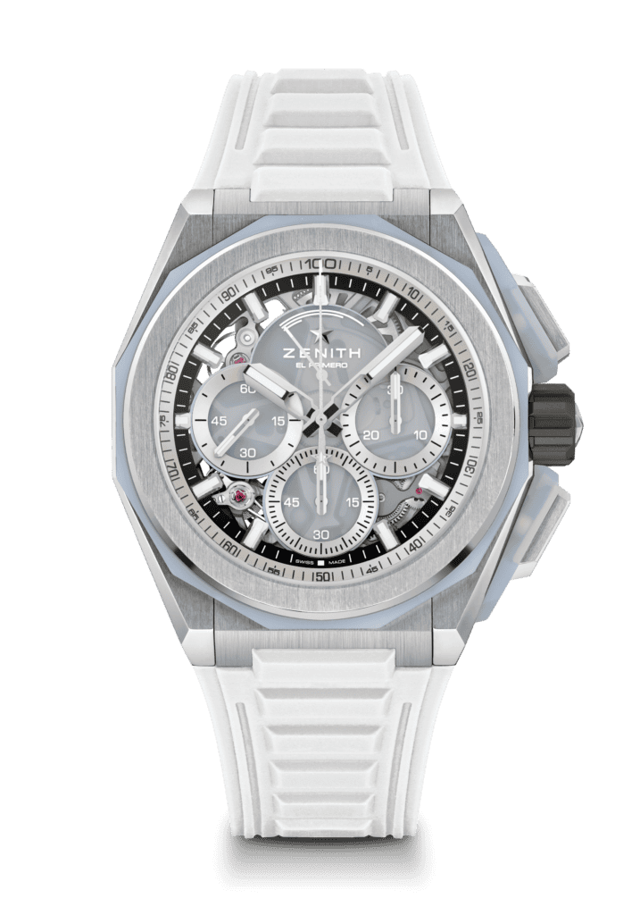 DEFY Extreme Glacier on a Velcro with a White rubber Strap