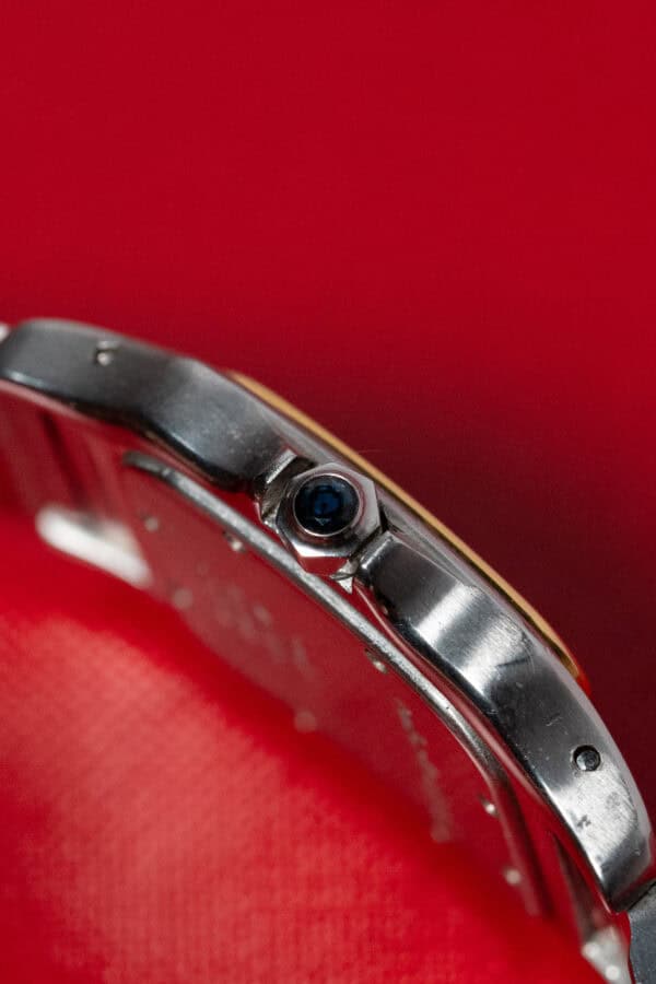 Cartier Santos Galbee Twotone-GoldCartier Santos Galbee Twotone-Gold-Stainless-Steel-Stainless-Steel