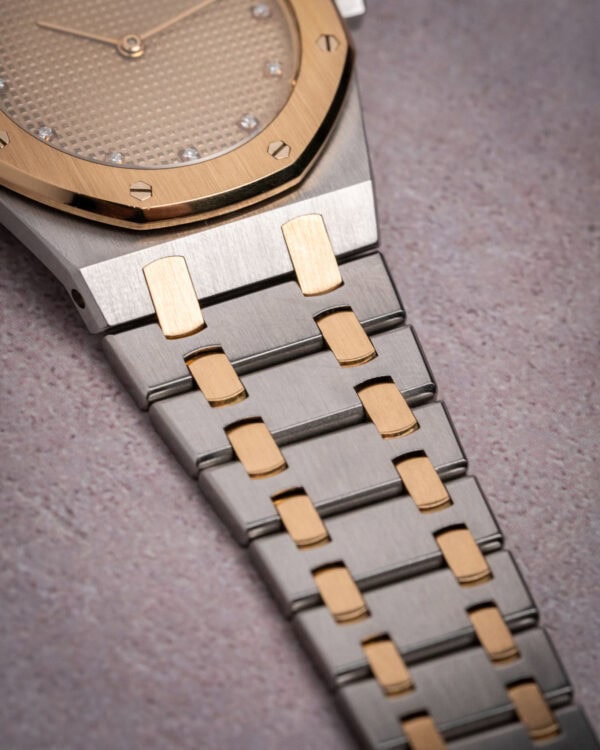 Audemars Piguet Royal Oak 33mm Two-Tone Quartz Bracelet Macro
