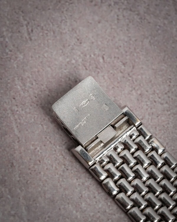Audemars Piguet Baby Cobra Diamond Indives 18ct White Gold Front Dial Clasp Hallmarks