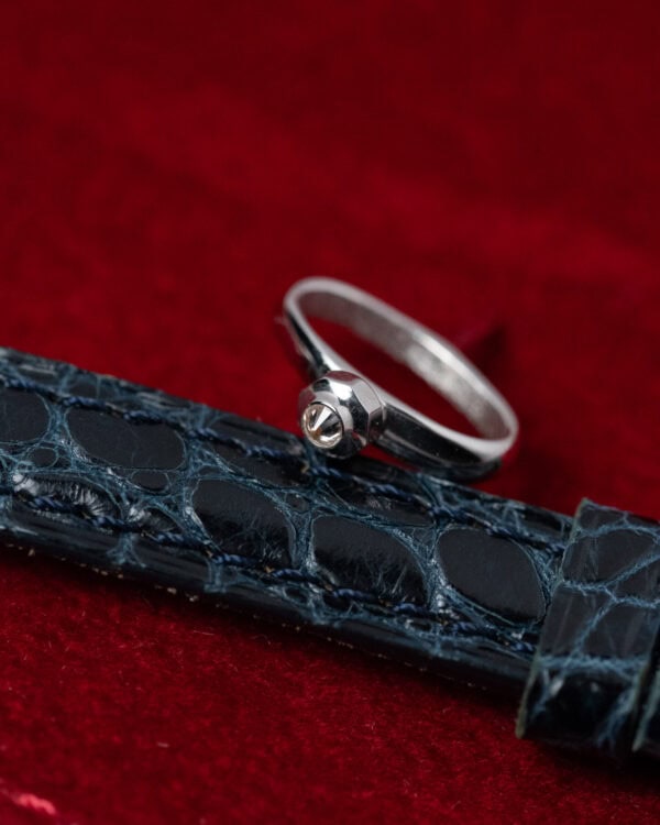 Cartier Baignoire 2369 with Diamond winder