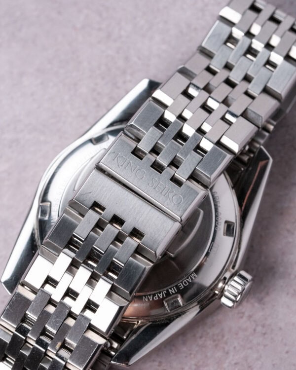King Seiko SDKS027 Blue Dial 36mm Clasp