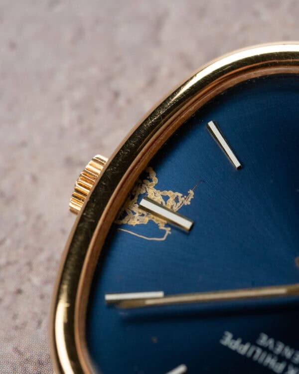 Patek Ellipse Jumbo Gold Veins Sigma Dial 3844 Vein