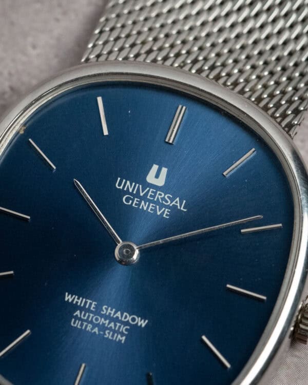 Universal Geneve White Shadow Blue Dial