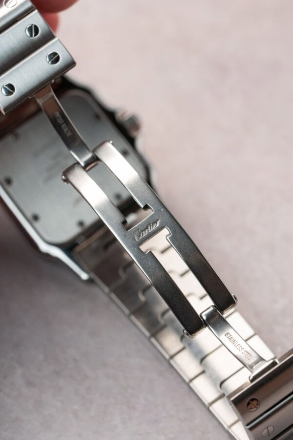 Cartier Santos Galbee 1564 Mint Clasp
