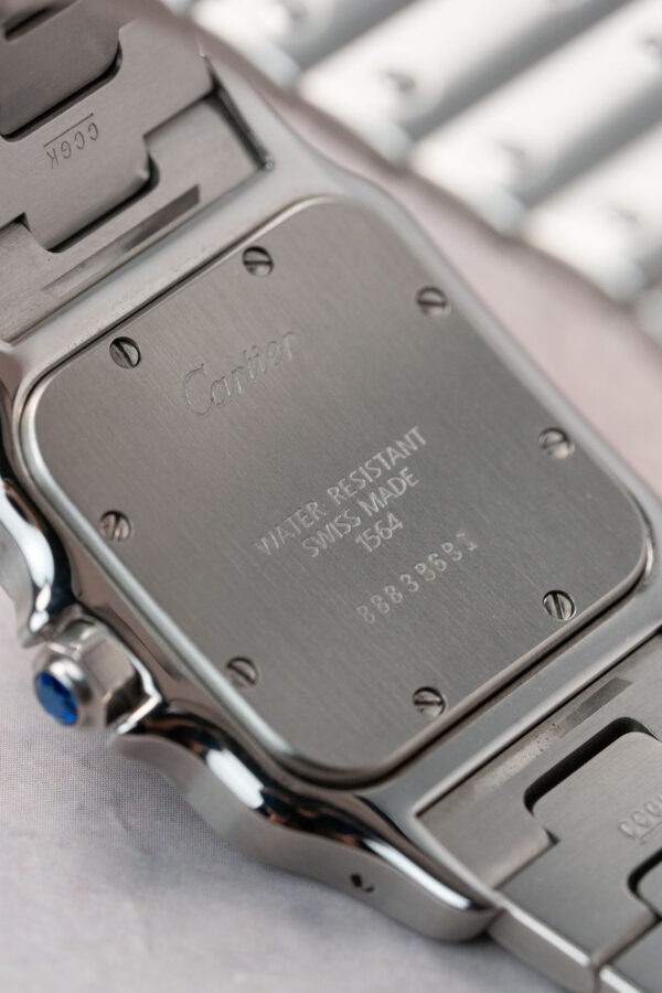 Cartier Santos Galbee 1564 Mint Caseback