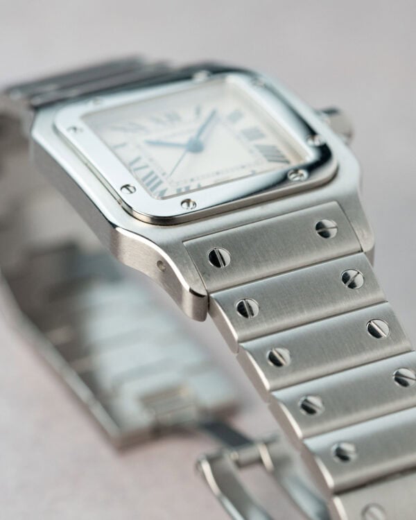 Cartier Santos Galbee 1564 Mint Bracelet