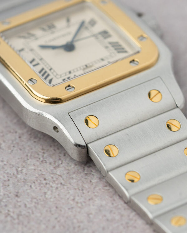 Cartier Santos Dumont Ref. 187901 Macro
