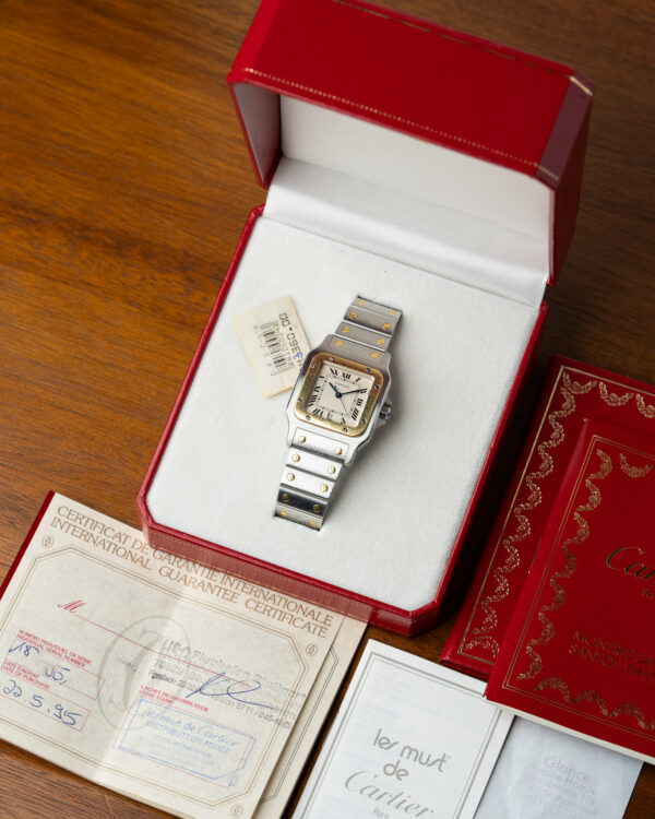 Cartier Santos Dumont Ref. 187901 Full set