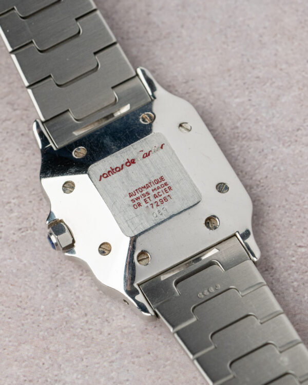 Cartier Santos Dumont ref. 2961 Caseback