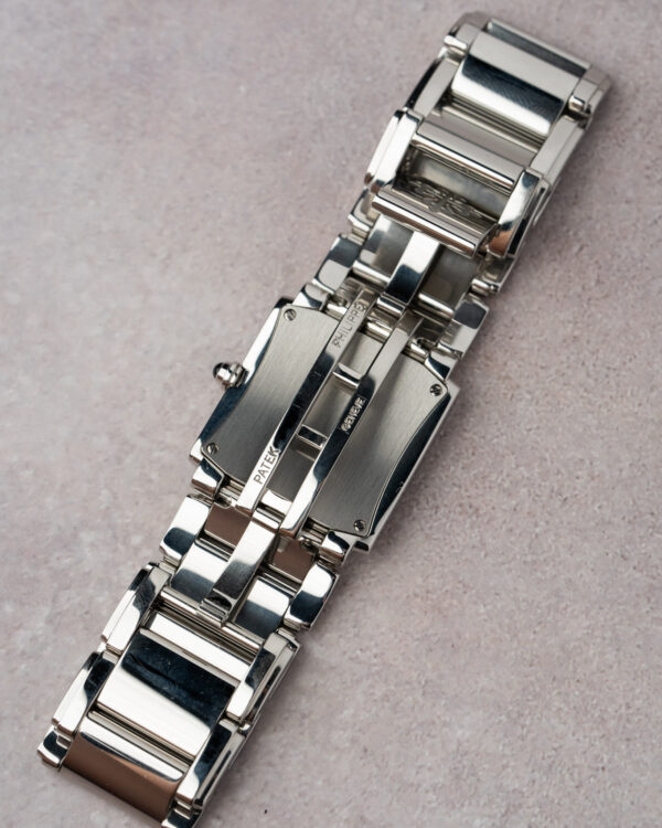 Patek Phillpe 4910 Grey Dial Diamonds Clasp