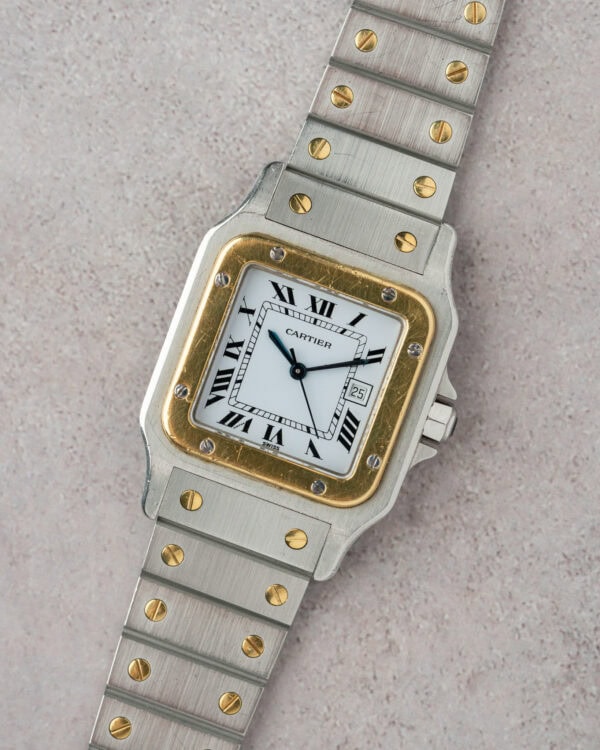 Cartier Santos Dumont Two Tone 2961 Hero