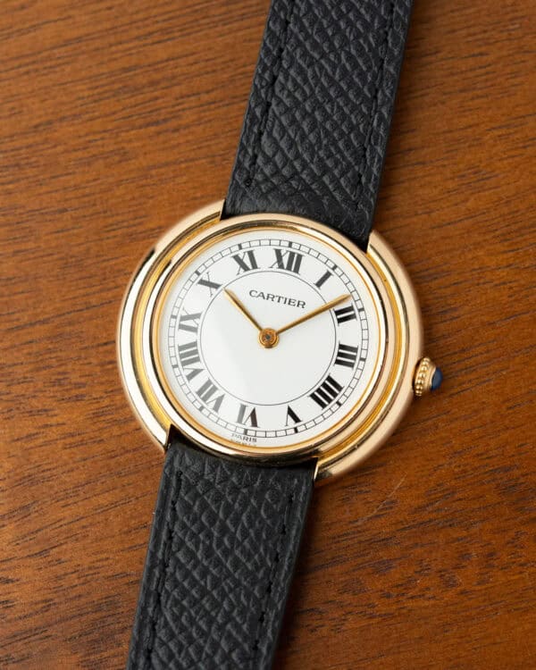 78090 Cartier Vendome LM Paris Dial Hero