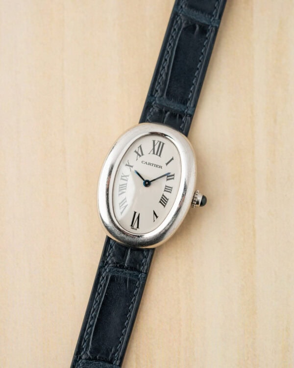 Cartier Baignoire ref. 1920 White Gold Hero