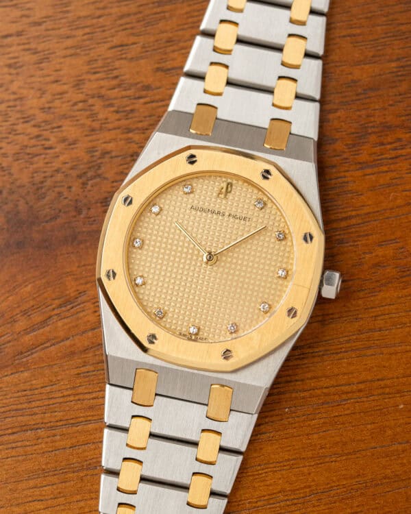 Audemars Piguet 33mm Two-Tone 56303SA Diamond Indices Hero