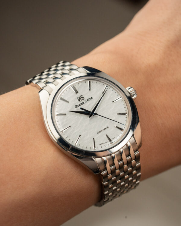 Grand Seiko Elegance 2024 SBGY013G Wrist Macro