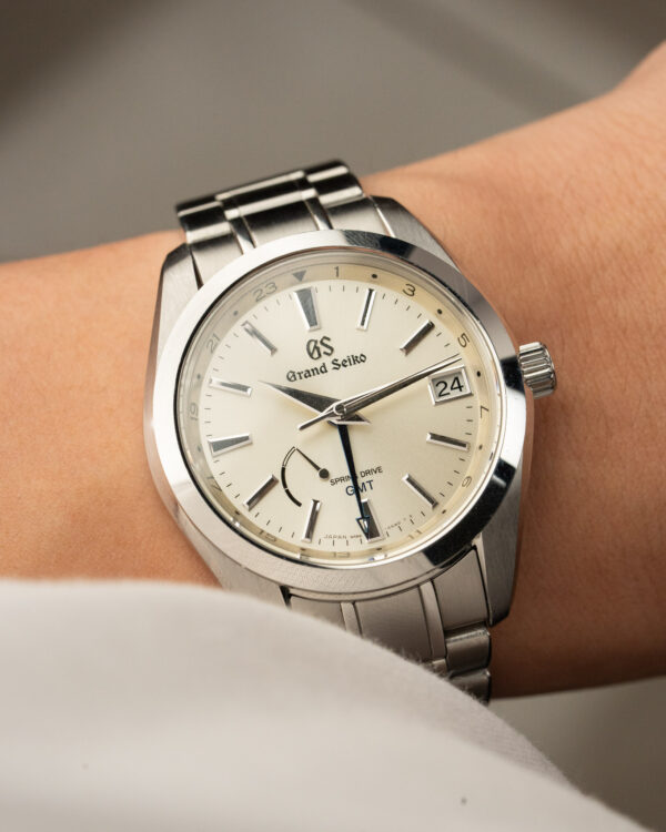 Grand Seiko GMT SBGE205 Wrist