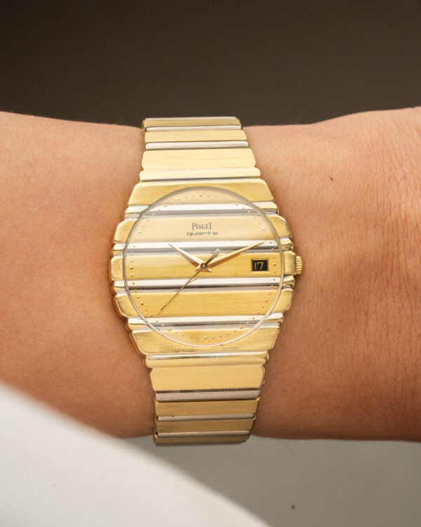 Piaget Polo Mini Jumbo Two-Tone 15661 C701 Wrist