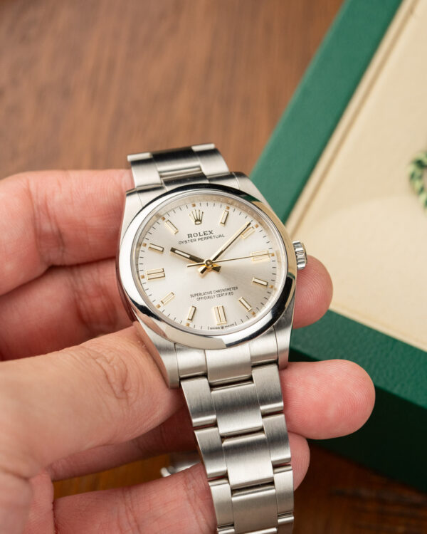 Rolex Oyster Perpetual Silver 2021 126000 Hero