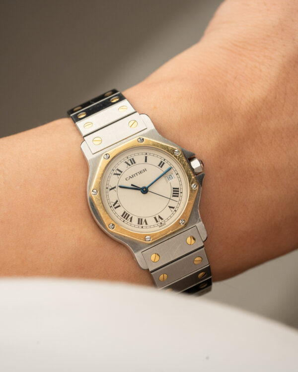 Cartier Santos Octagon LM 187902 Wrist