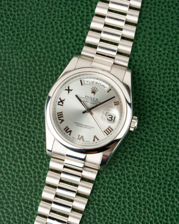 Rolex DD 118206 Platinum Baby Ice blue Dial