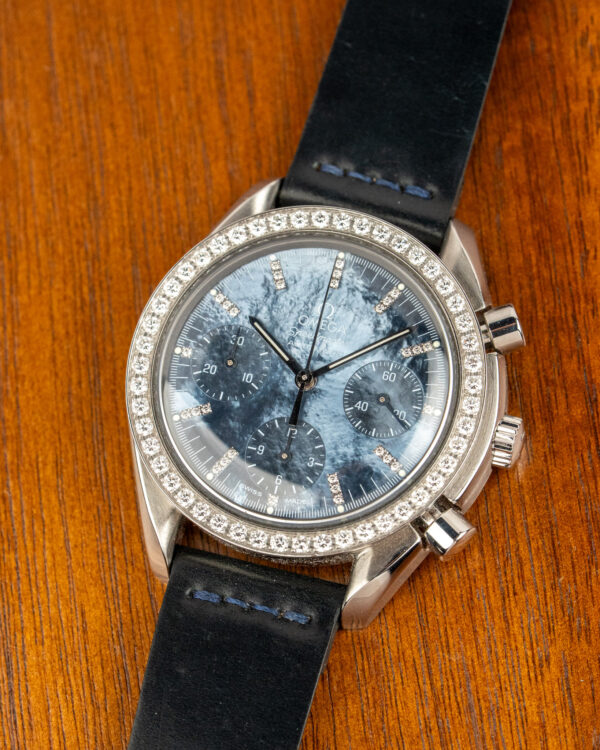 Omega Speedmaster Reduced Pave Bezel Black Pearl 38157631