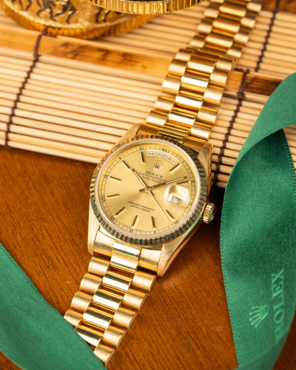 Rolex Day-Date 18238 Stick Dial