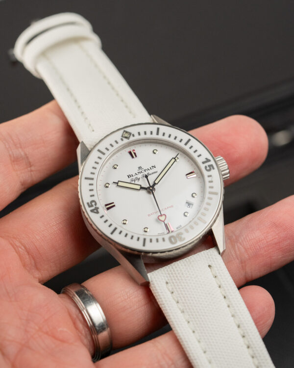 Blancpain Fifty Fathoms Bathyscaphe Saint Valentine 2023 5100A-1127-W52A