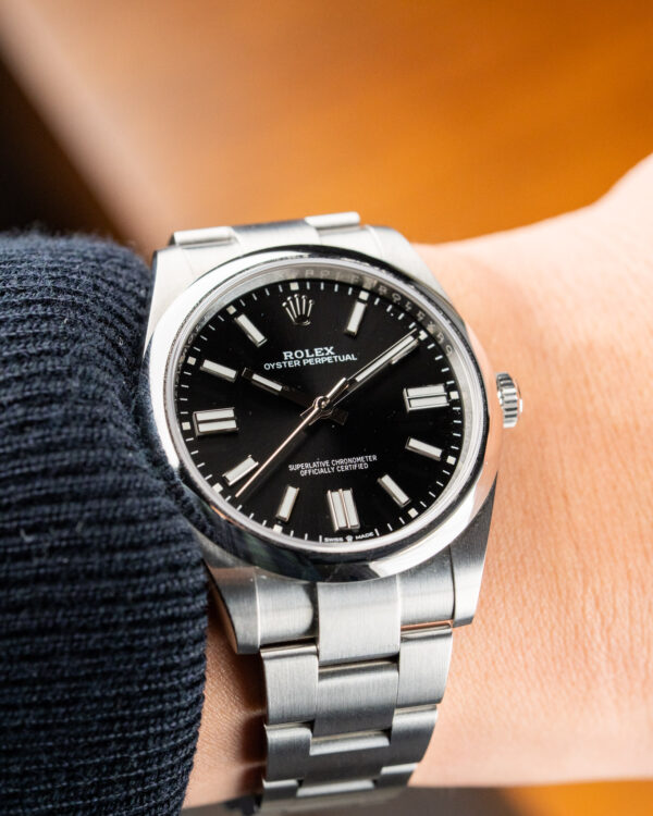 Rolex Oyster Perpetual 41 Black 124300 2021