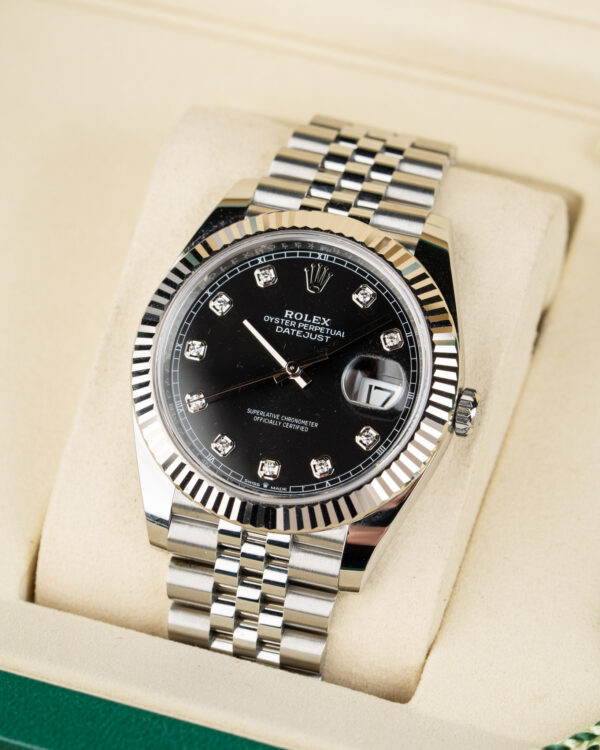 Rolex DJ41 126334 Black Diamond Dial 2025