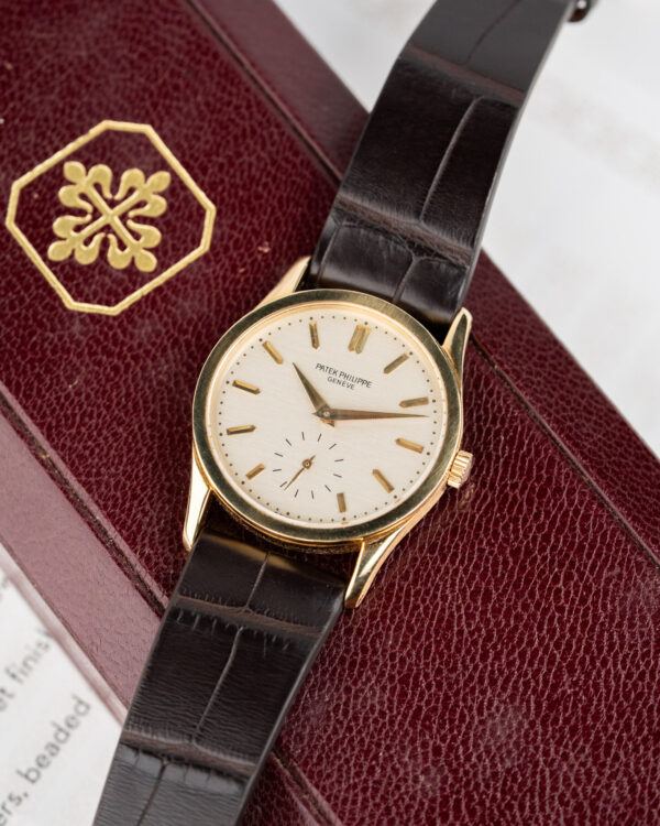 Patek Phillipe Calatrava 3796 Silver Brushed Dial