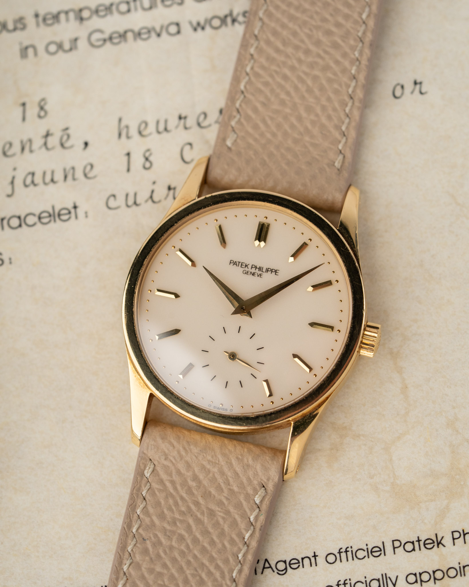Patek Philippe Calatrava 3796 Ivory