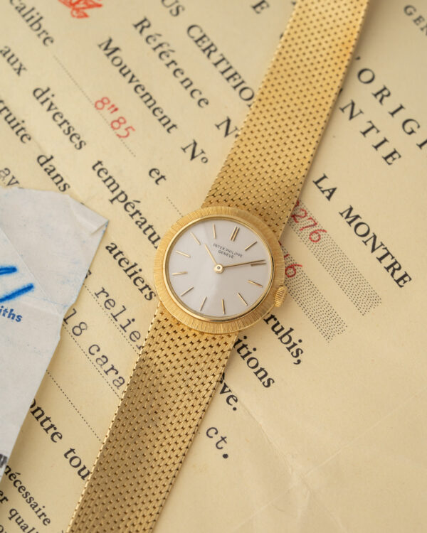 Patek Philippe 3276 Ladies 18ct Gold Full Set