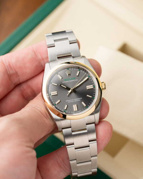 126003 Rolex OP 100 Year Anniversary Mint Brand New Full Set